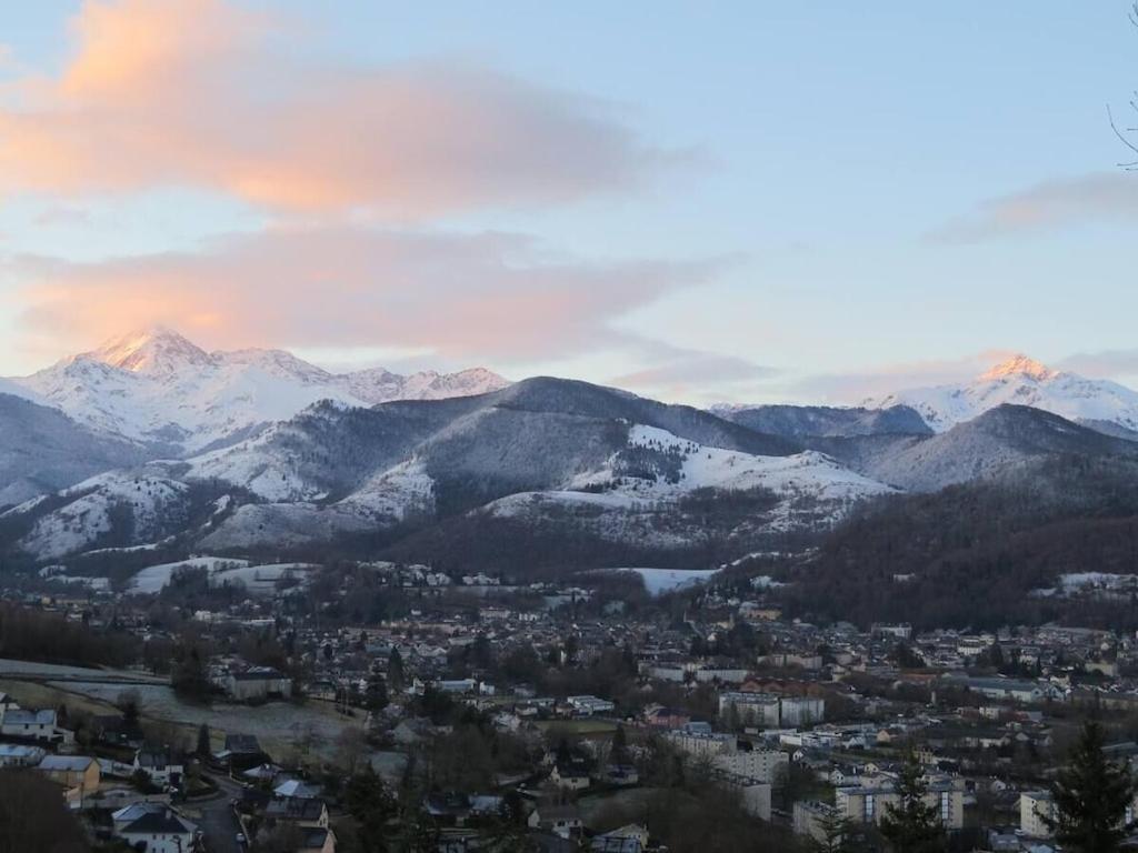 Terrasse, Jardin,, Appartement 80M², Vue Montagne, Wifi, Bureau Bagnères-de-Bigorre Exteriör bild