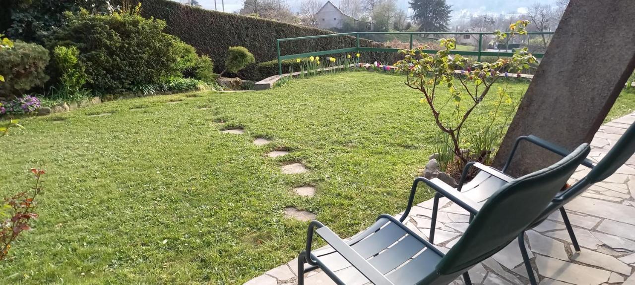 Terrasse, Jardin,, Appartement 80M², Vue Montagne, Wifi, Bureau Bagnères-de-Bigorre Exteriör bild