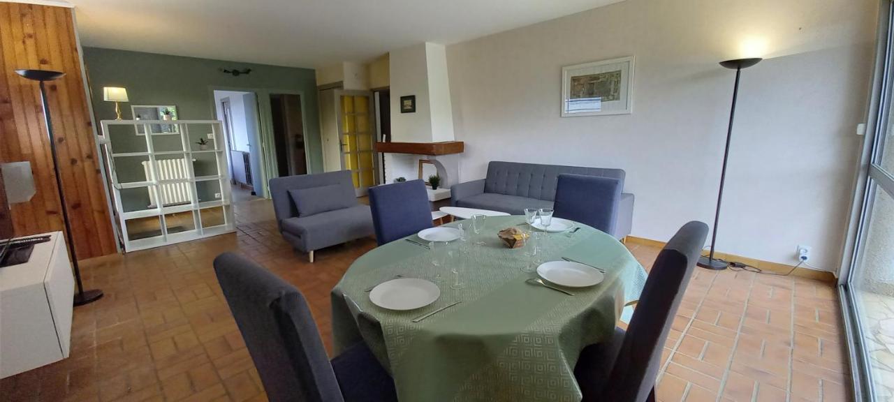 Terrasse, Jardin,, Appartement 80M², Vue Montagne, Wifi, Bureau Bagnères-de-Bigorre Exteriör bild